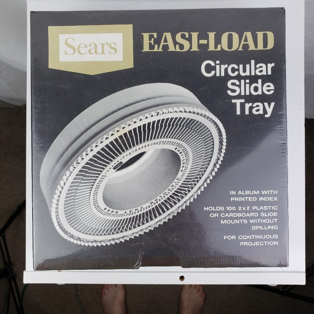 Sears Easi-Load Circular Slide Tray NWT